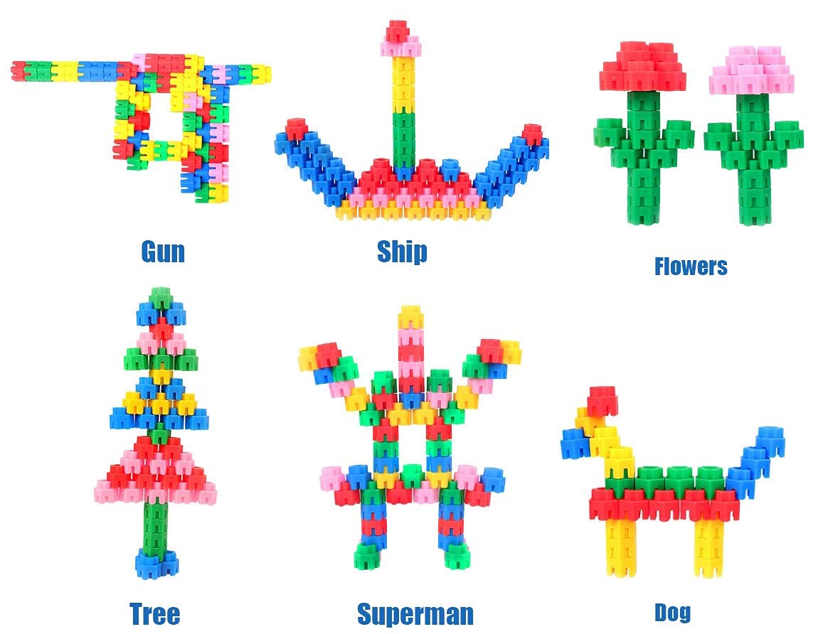 200+ Pieces Smart Activity Fun and Learning Blocks for Kids