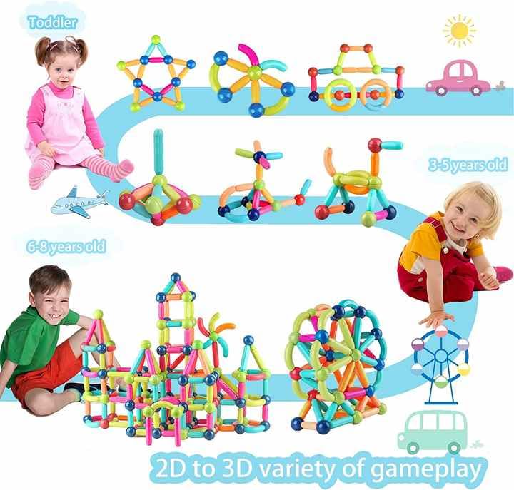 Creative Straw Builder Toy Set for Kids | DIY Engineering Construction Toy Kit with Connectors &amp; Wheels