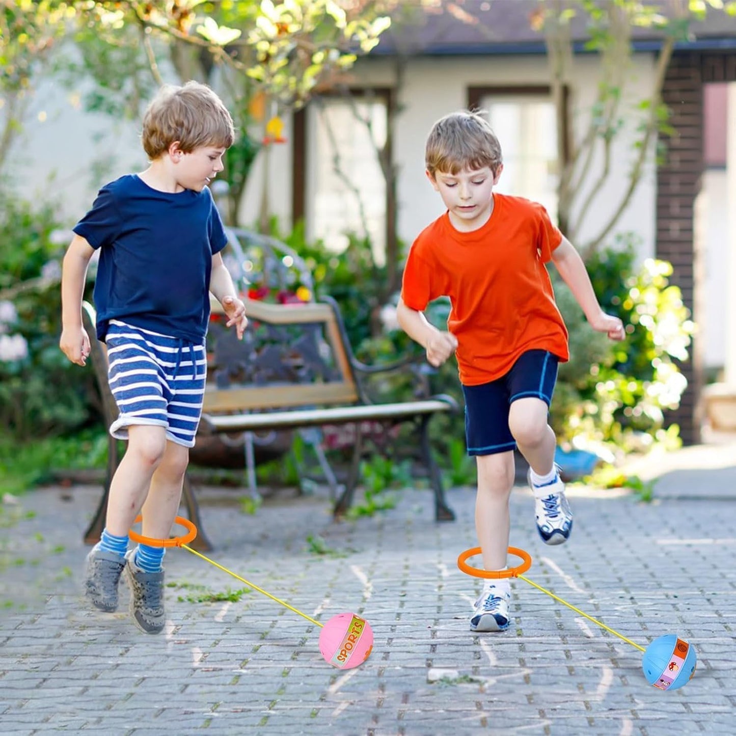 Light-Up Bouncing Ball & Jump Rope Set
